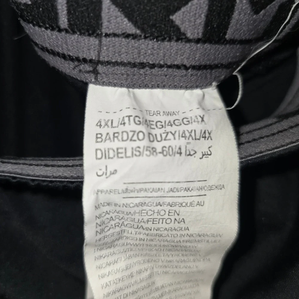 Under Armour Athletic Shorts 4XL Mens Black HeatGear Loose Fit Gym Workout